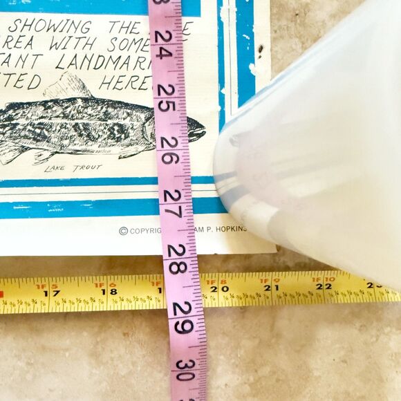 Vtg 1971 Winnisquam Lake Poster New Hampshire 21x 28 in NH Original - Picture 8 of 11